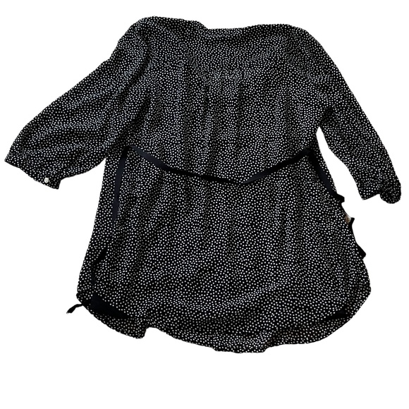 Motherhood Maternity black/white dot blouse with camisole size Med NWT - Picture 12 of 16